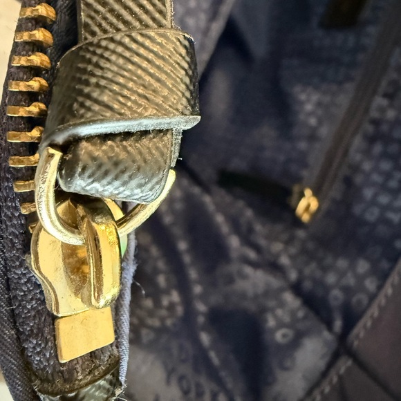 Kate Spade New York Navy Nylon Crossbody Satchel Bag with Strap - Picture 9 of 9